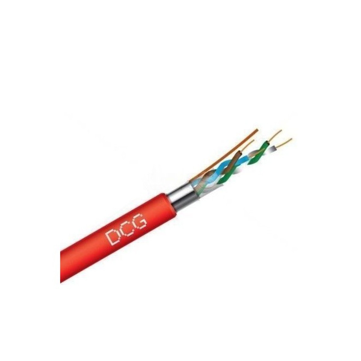 Сигнальный кабель DCG Fire Alarm Cable J-Y(St)H 1x2x0.80mm BC F - фото 1