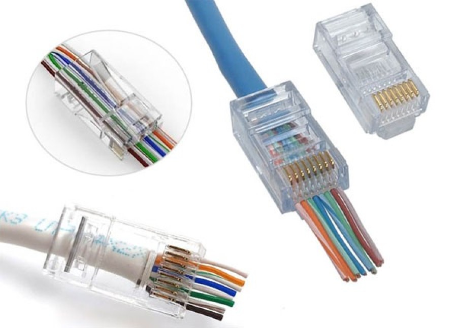 5 главных достоинств проходных коннекторов RJ-45 - EServer