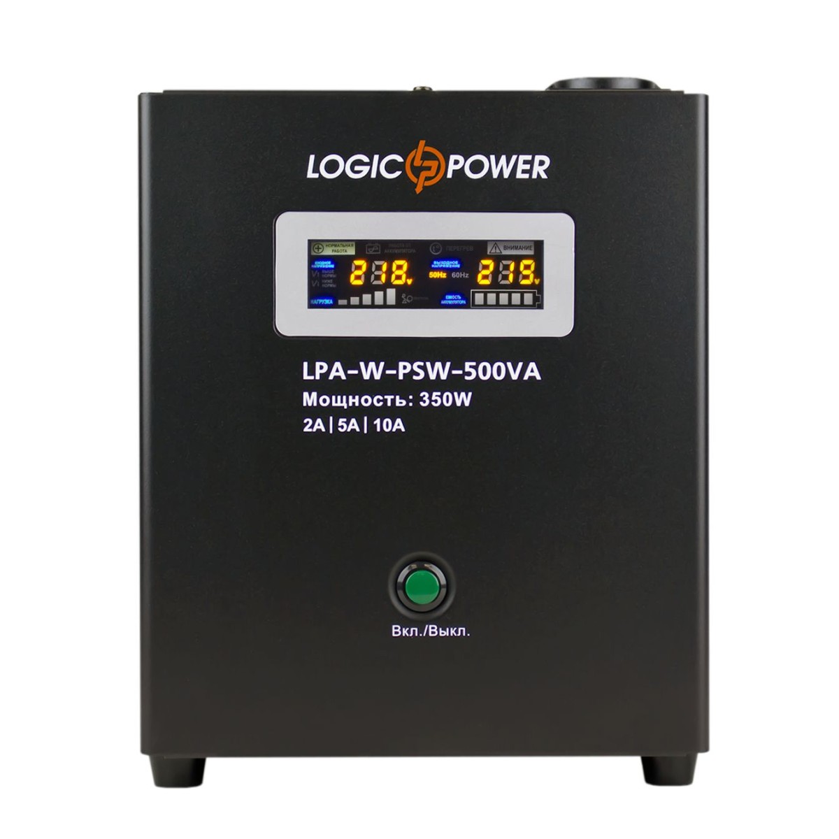 Безперебійник для котла Logicpower LPA-W-PSW-500VA (350W) 2A/5A/10A 12V 98_98.jpg - фото 2
