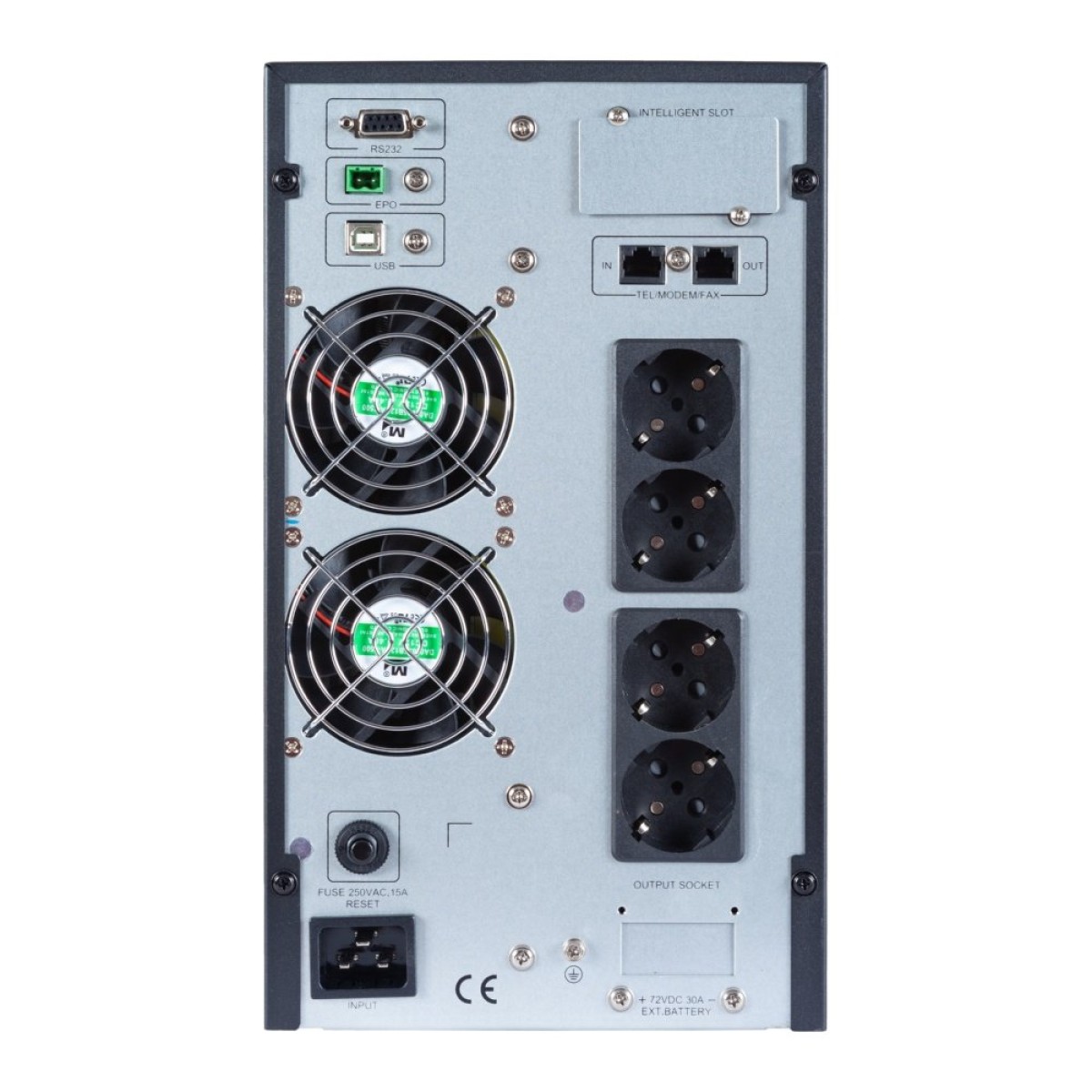 EA902P-S ИБП EAST 2000VA/1800W online USB 4 Schuko LCD 98_98.jpg - фото 3