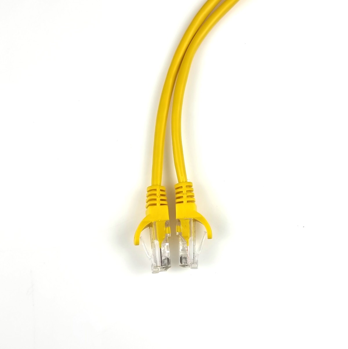 Патч-корд 0.25м UTP литий жовтий RJ45 кат. 5Е 98_98.jpg - фото 2