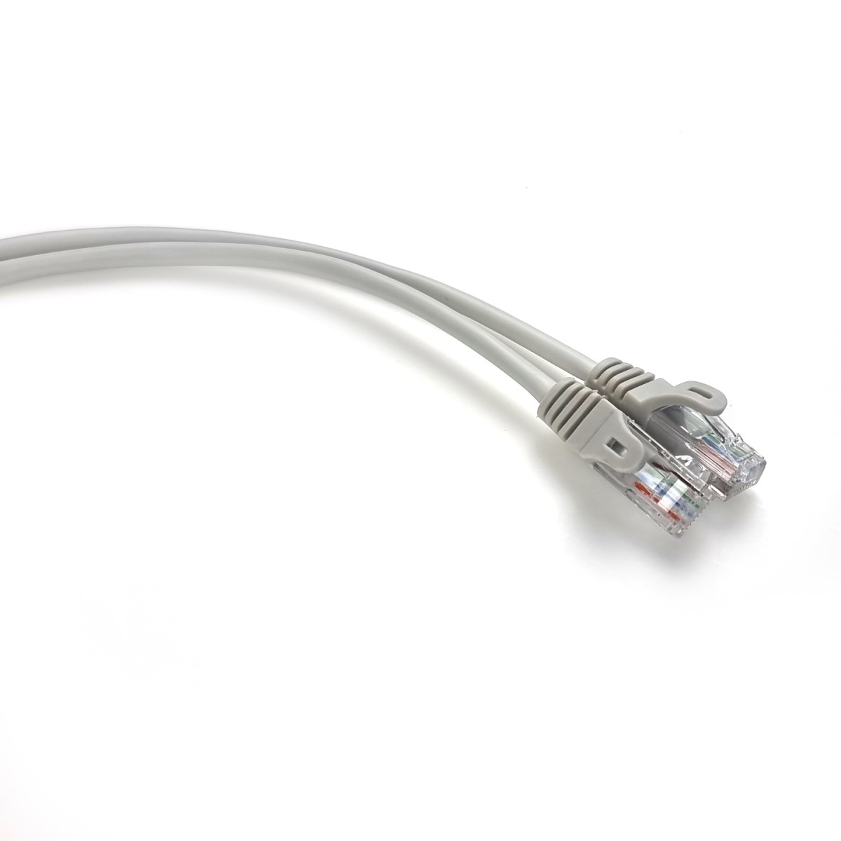 Интернет кабель 1,5м UTP литой серый RJ45 кат. 5е 98_98.jpg - фото 1