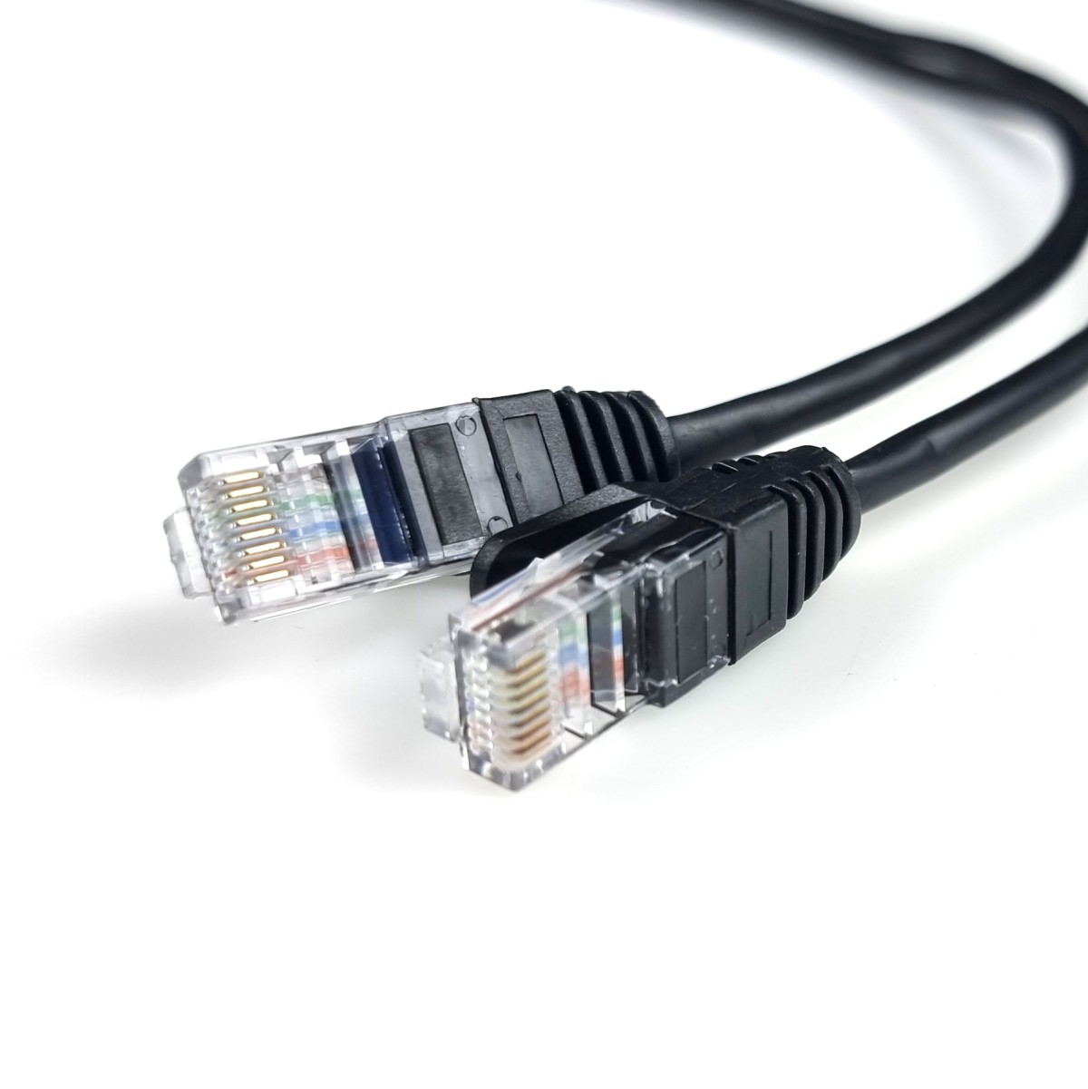 Интернет кабель UTP CAT5e, черный, 1м, EServer 98_98.jpg - фото 4