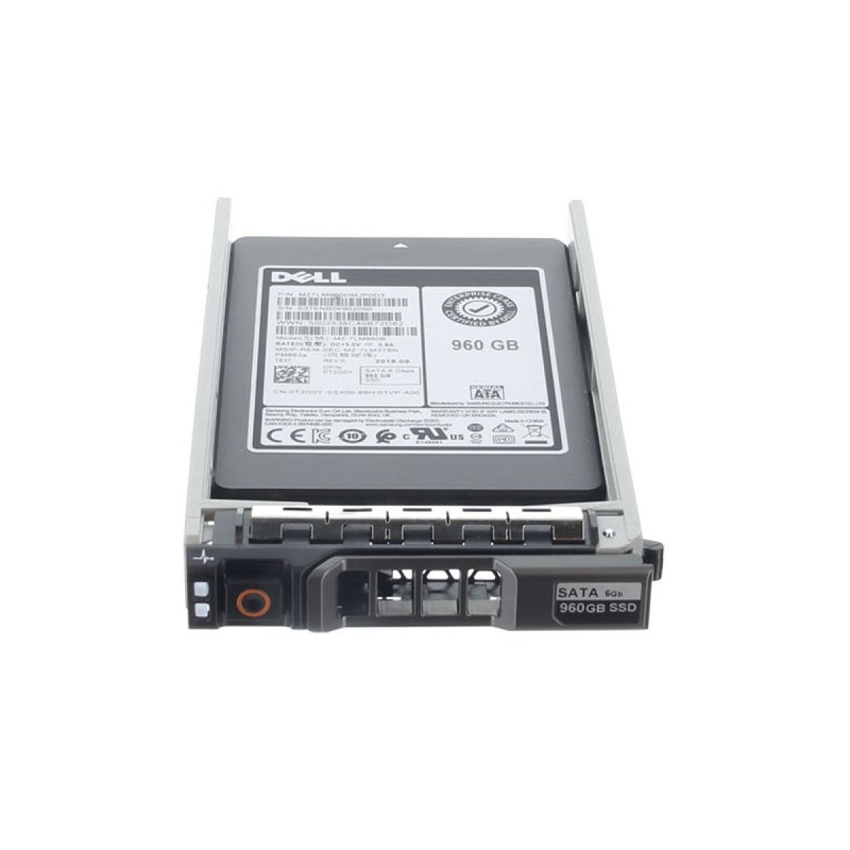 Накопичувач SSD Dell EMC 960GB SATA RI 6Gbps 2.5" (400-BKPS) 256_256.jpg