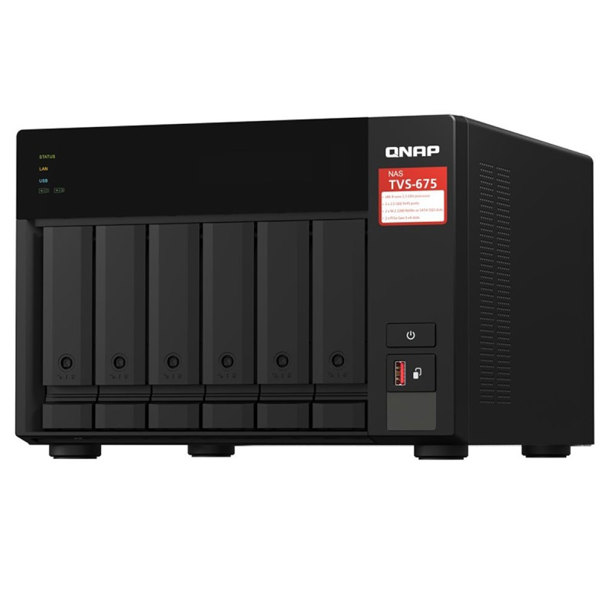 Сетевое хранилище QNAP TVS-675-8G 98_98.jpg - фото 2