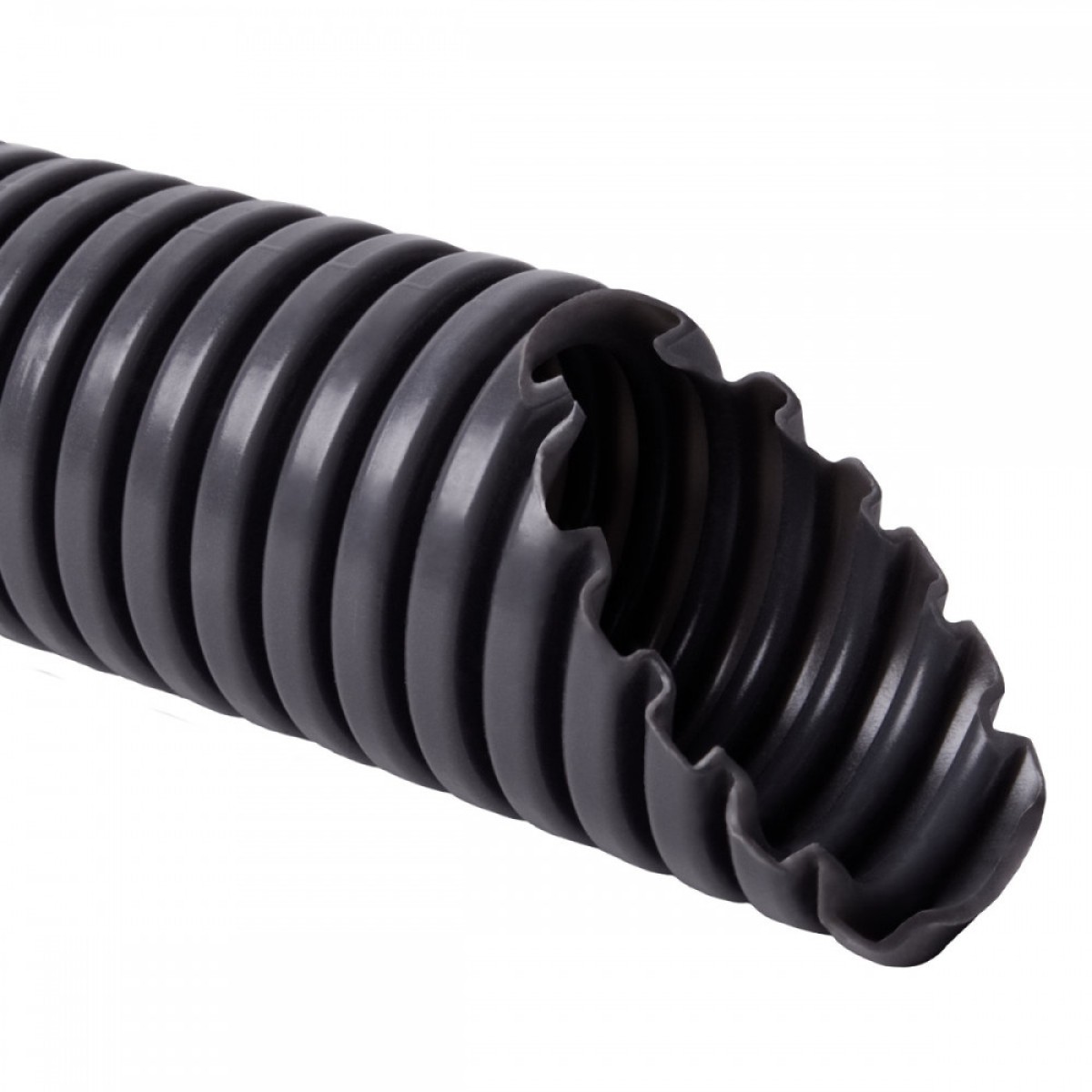 Гофро-труба D32 мм, в бетон (750 N/5 см), PVC внутр./наружная с протяжкой, УФ стойка, 50 м, черная, KOPOS 256_256.jpg