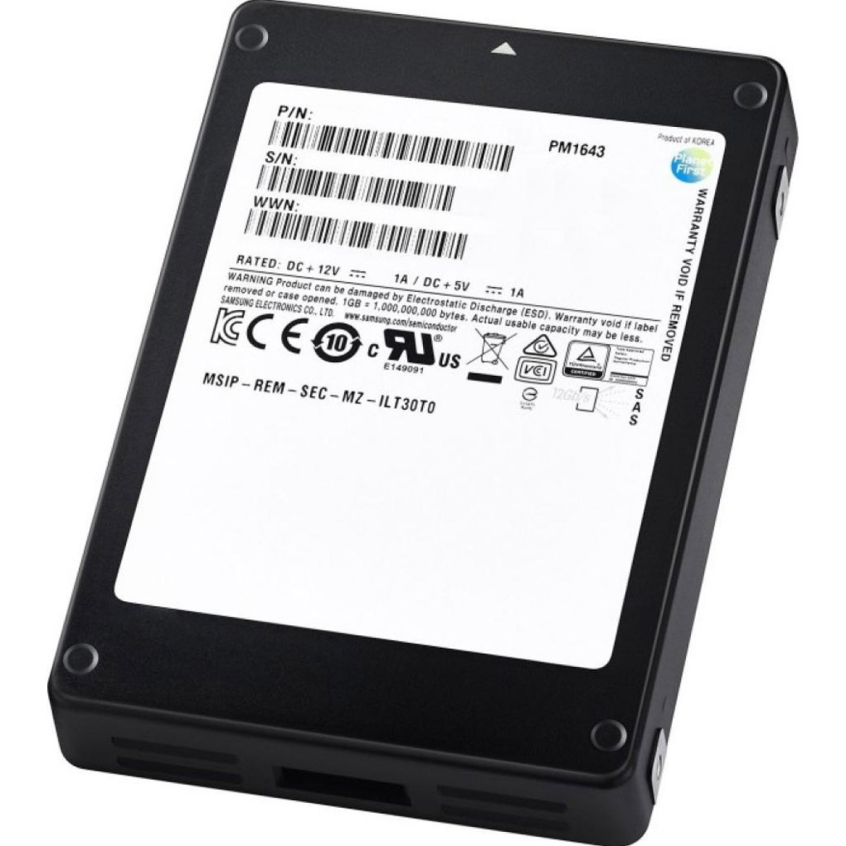 SSD накопичувач Samsung PM1643 Enterprise 960 GB (MZILT960HAHQ-00007) 98_98.jpg - фото 2