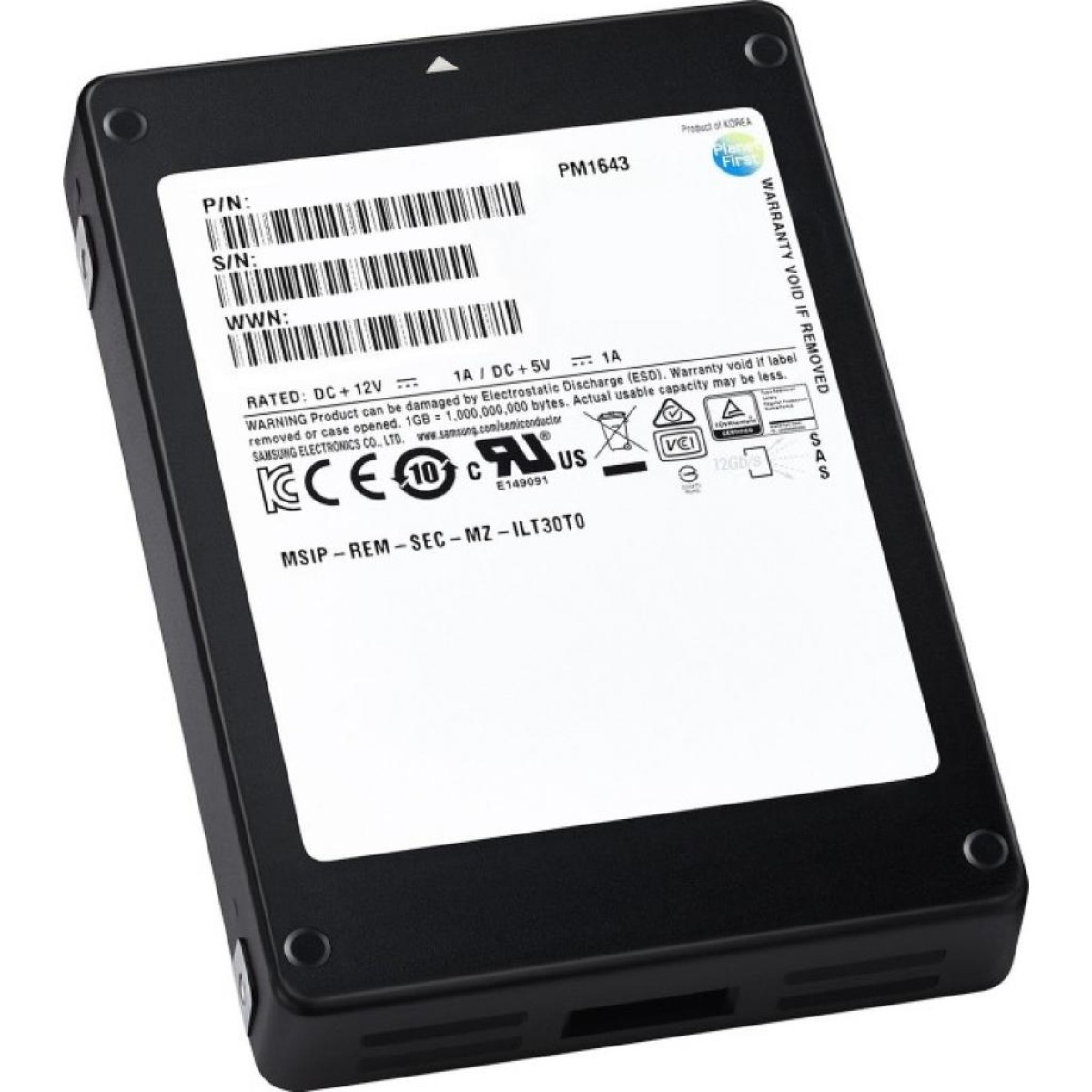 SSD накопитель Samsung PM1643 Enterprise 1.9 TB (MZILT1T9HAJQ-00007) 98_98.jpg - фото 2