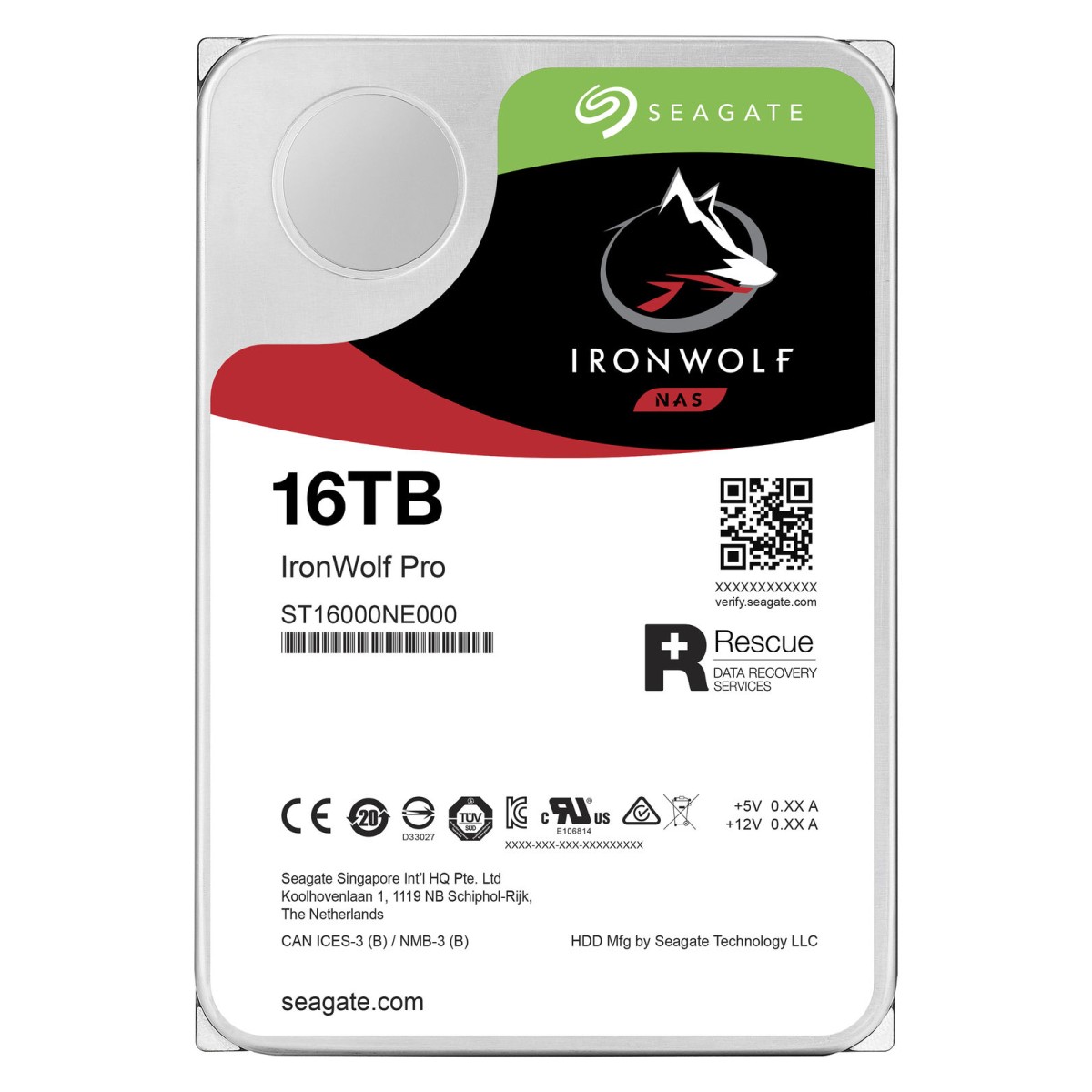 Жесткий диск Seagate IronWolf Pro 16 TB (ST16000NE000) 256_256.jpg