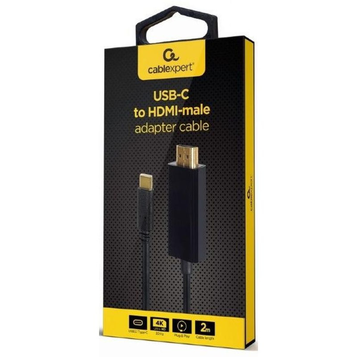 Кабель USB-C на HDMI 2м (A-CM-HDMIM-02) 98_98.jpg - фото 2