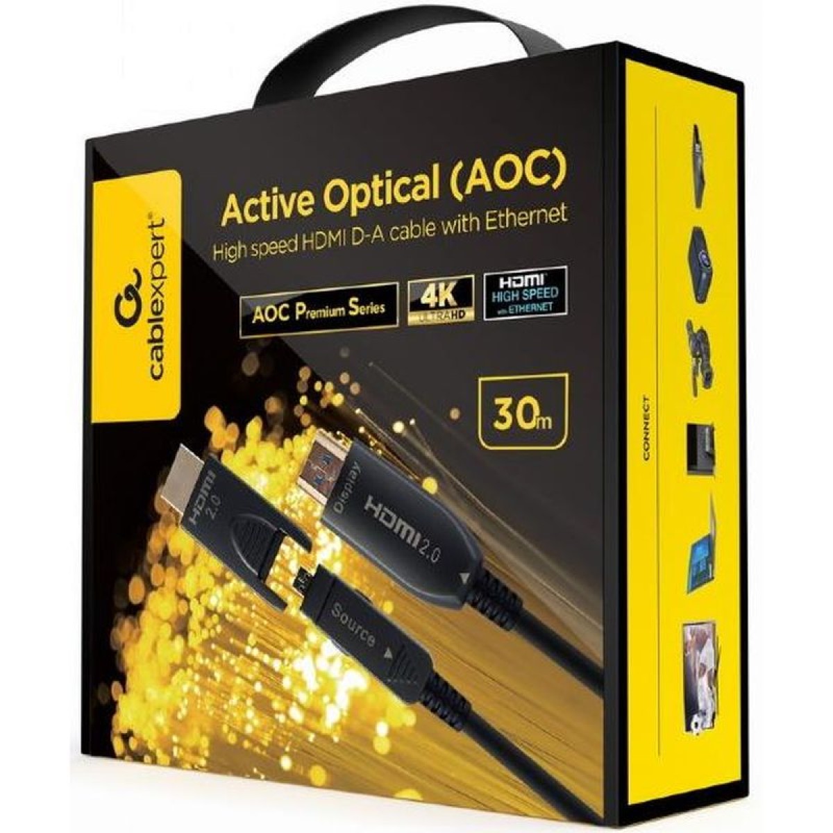 Кабель оптичний (AOC) HDMI V.2.0 30м (CCBP-HDMID-AOC-30M) 98_98.jpg - фото 2