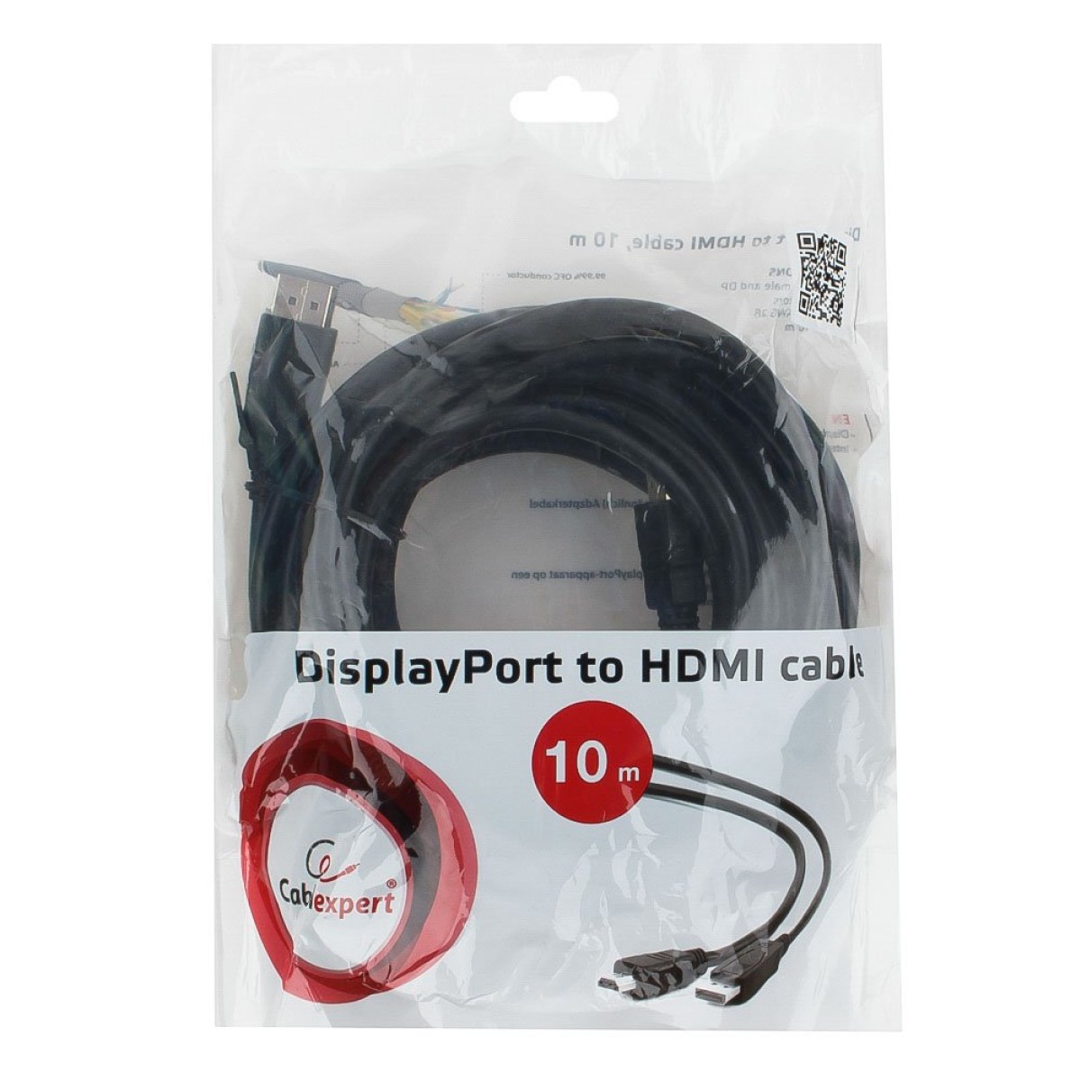 Кабель DisplayPort-HDMI 10м (CC-DP-HDMI-10M) 98_98.jpg - фото 2