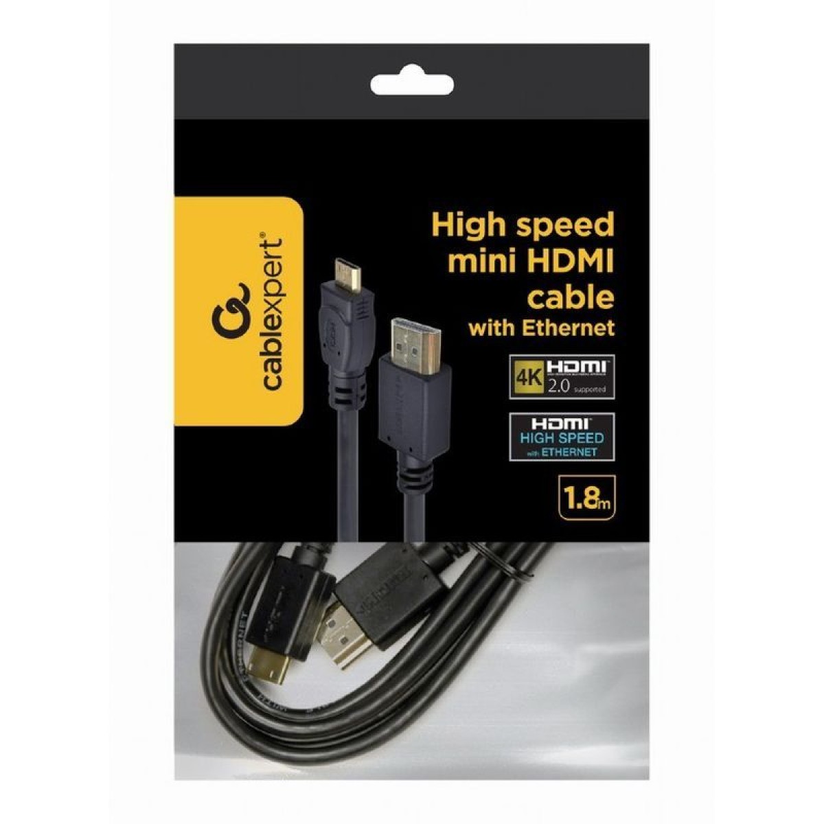 Кабель HDMI-C (mini) HDMI V.2.0 1.8м (CC-HDMI4C-6) 98_98.jpg - фото 4