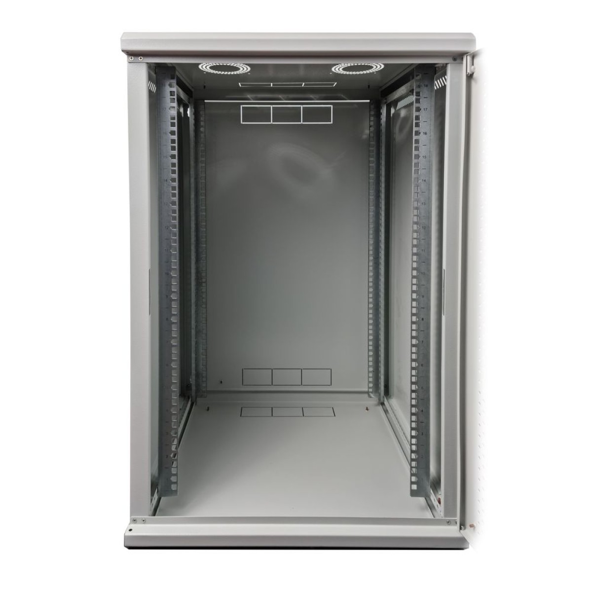 Серверный шкаф 18U, EServer 600х500х907 стекло, Серый (ES-Е1850G) 98_98.jpg - фото 4