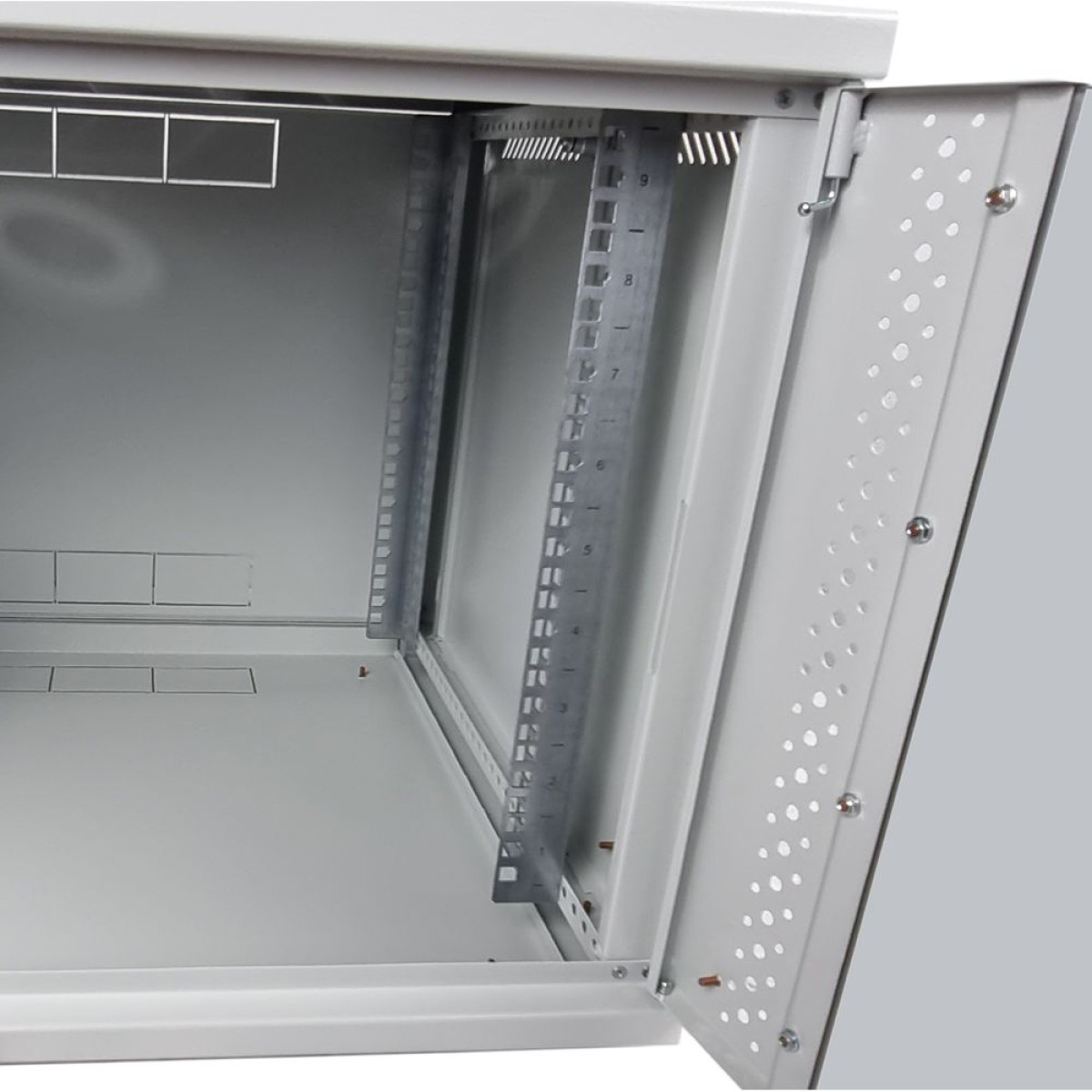 Серверный шкаф 9U, EServer 600х350х503 (Ш*Г*В), стекло, серый 98_98.jpg - фото 8