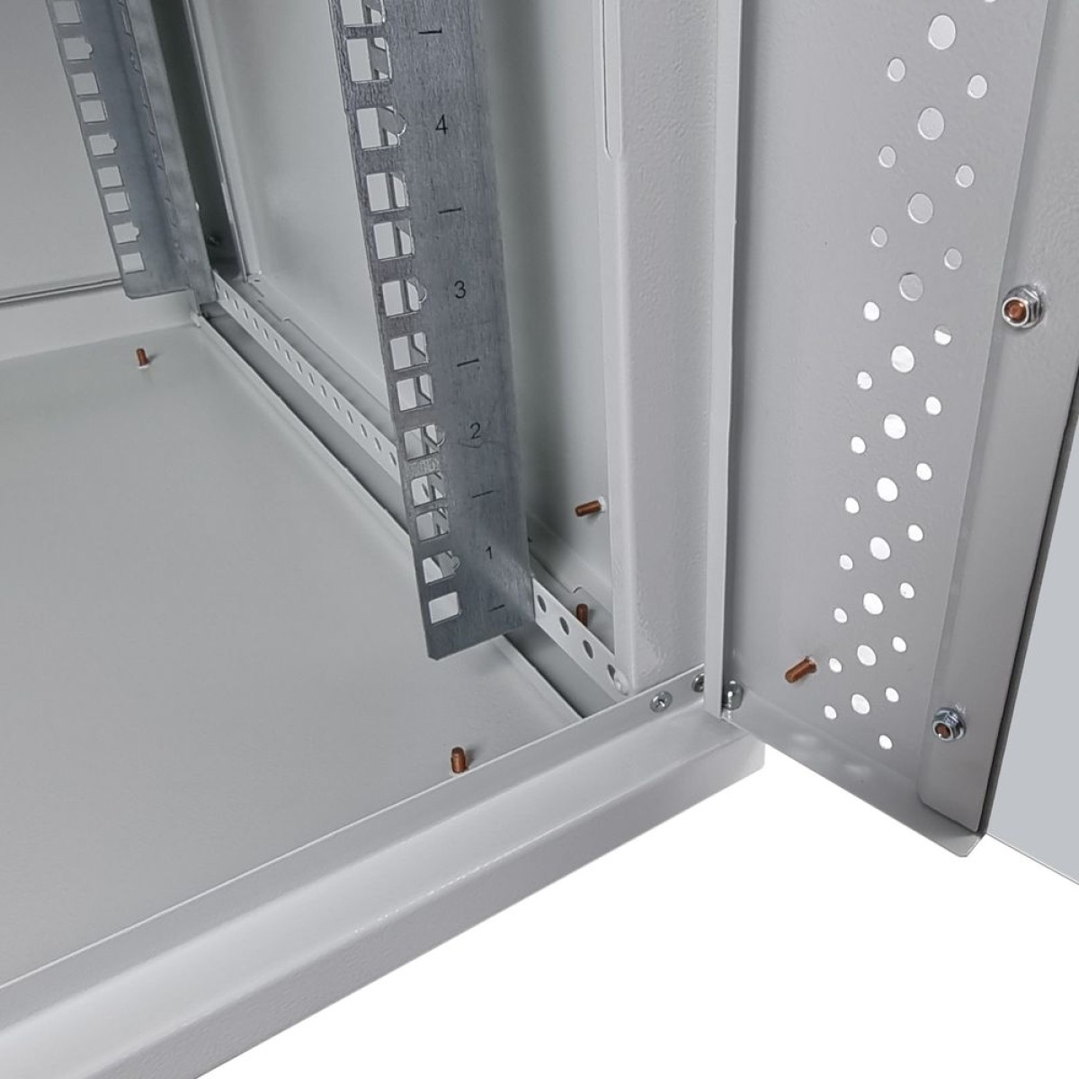 Серверный шкаф 9U, EServer 600х350х503 (Ш*Г*В), стекло, серый 98_98.jpg - фото 9