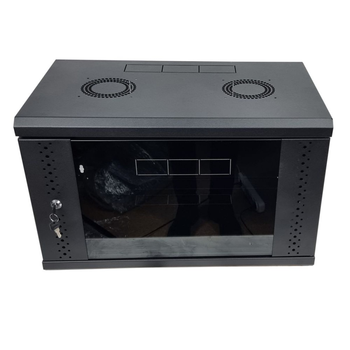 Серверный шкаф 6U, EServer 600х500х370 (Ш*Г*В), стекло, черный 256_256.jpg