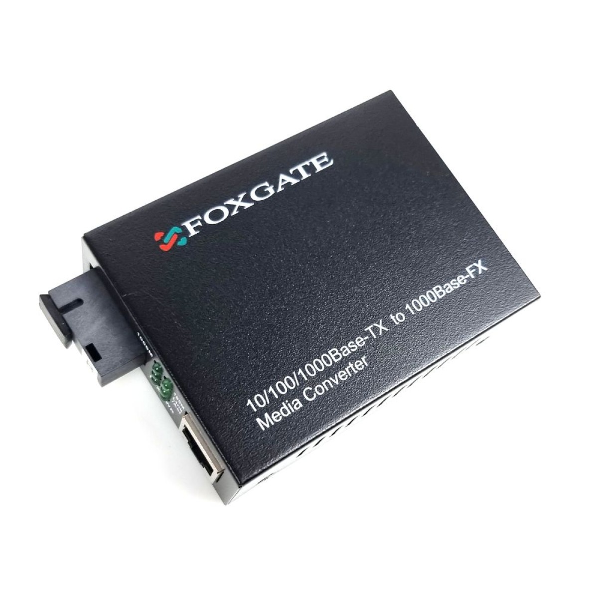 Медиаконвертер FoxGate EC-Q-1G-1SM-1550nm-20 км - фото 2