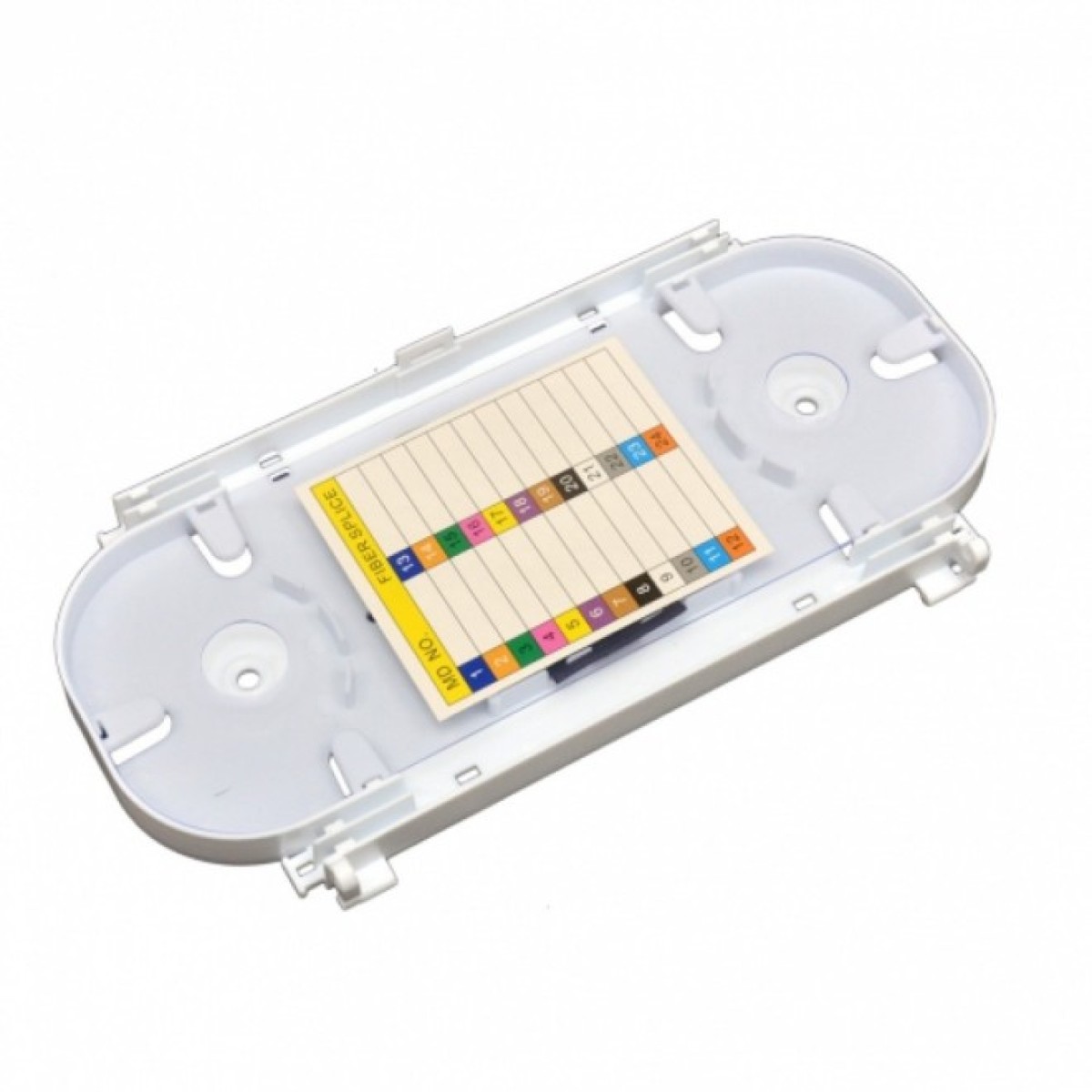 Сплайс-кассета для 24 соединений, с крышкой и маркировкой, белая, LW (LW-SP-021) 256_256.jpg