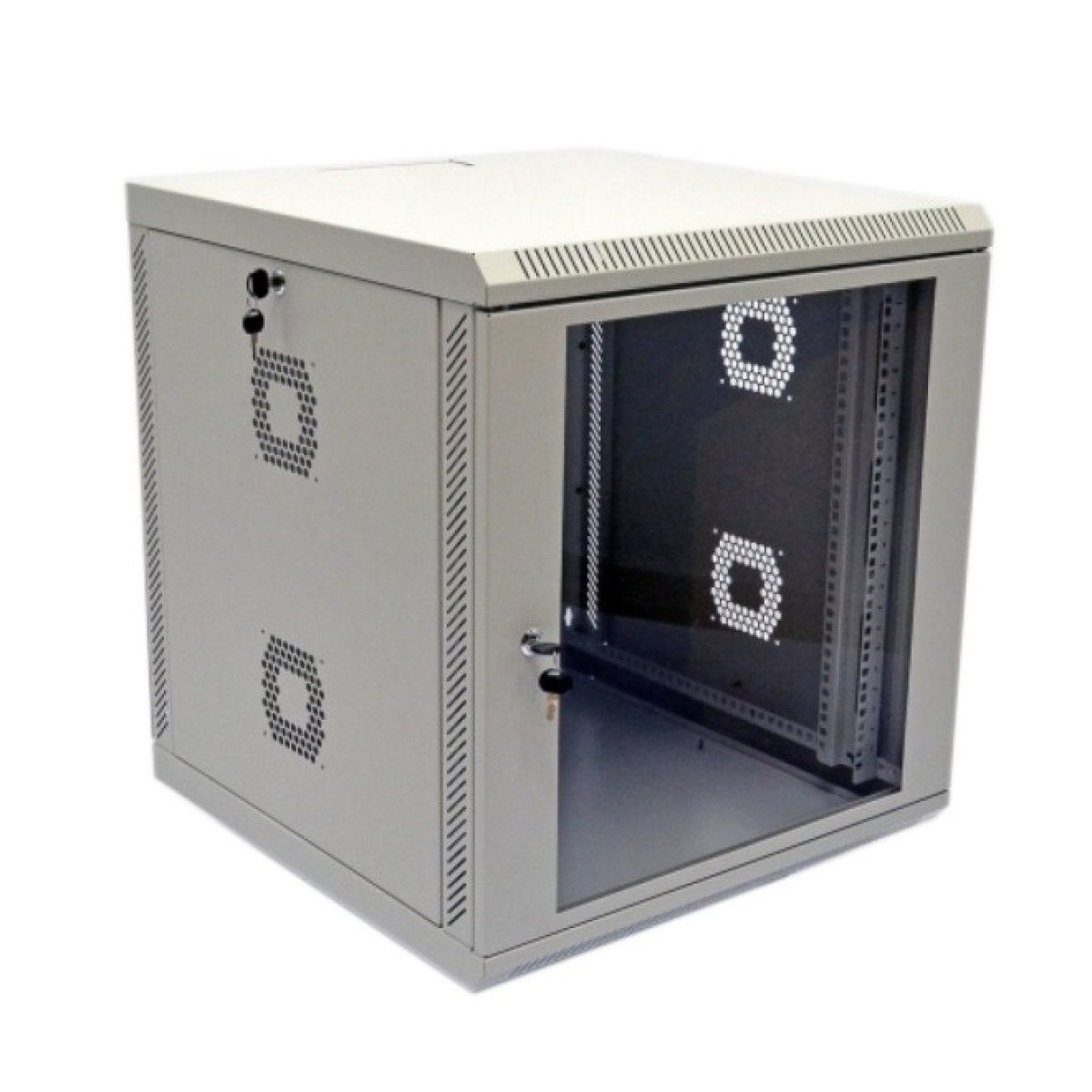 Шкаф 19", 15U, 600х500х773мм (Ш*Г*В), акриловое стекло, серый (UA-MGSWA155G) 256_256.jpg