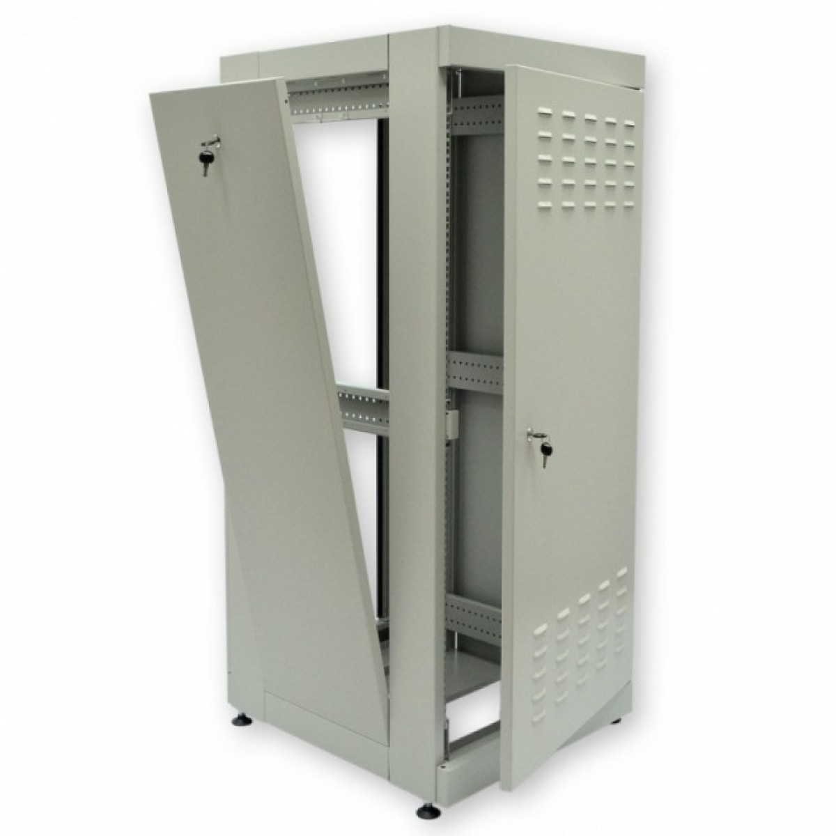 Шкаф 19" 42U, 610х865 мм (Ш*Г), усиленный, серый (UA-MGSE4268MG) 98_98.jpg - фото 4