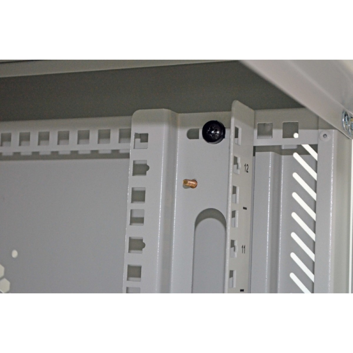 Шкаф 12U, 600х600х640 мм (Ш*Г*В), акриловое стекло, серый (UA-MGSWA126G) 98_98.jpg - фото 6