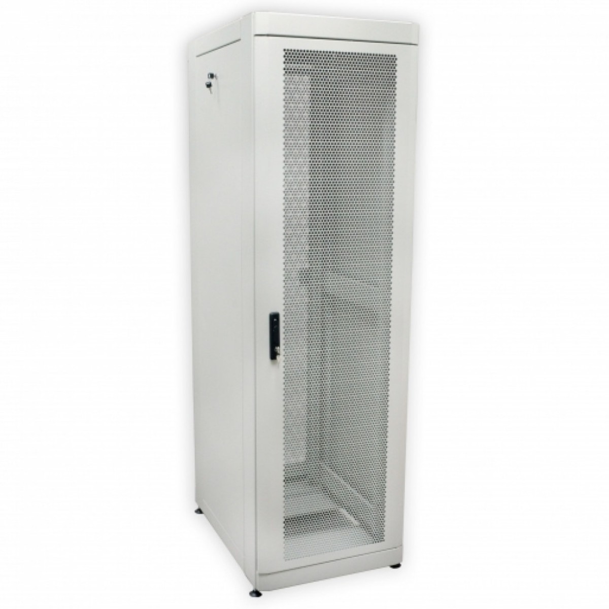 Шкаф 19" 42U, 610х1055 мм (Ш*Г), серый, перфорированные двери (66%) (UA-MGSE42610MPG) 256_256.jpg