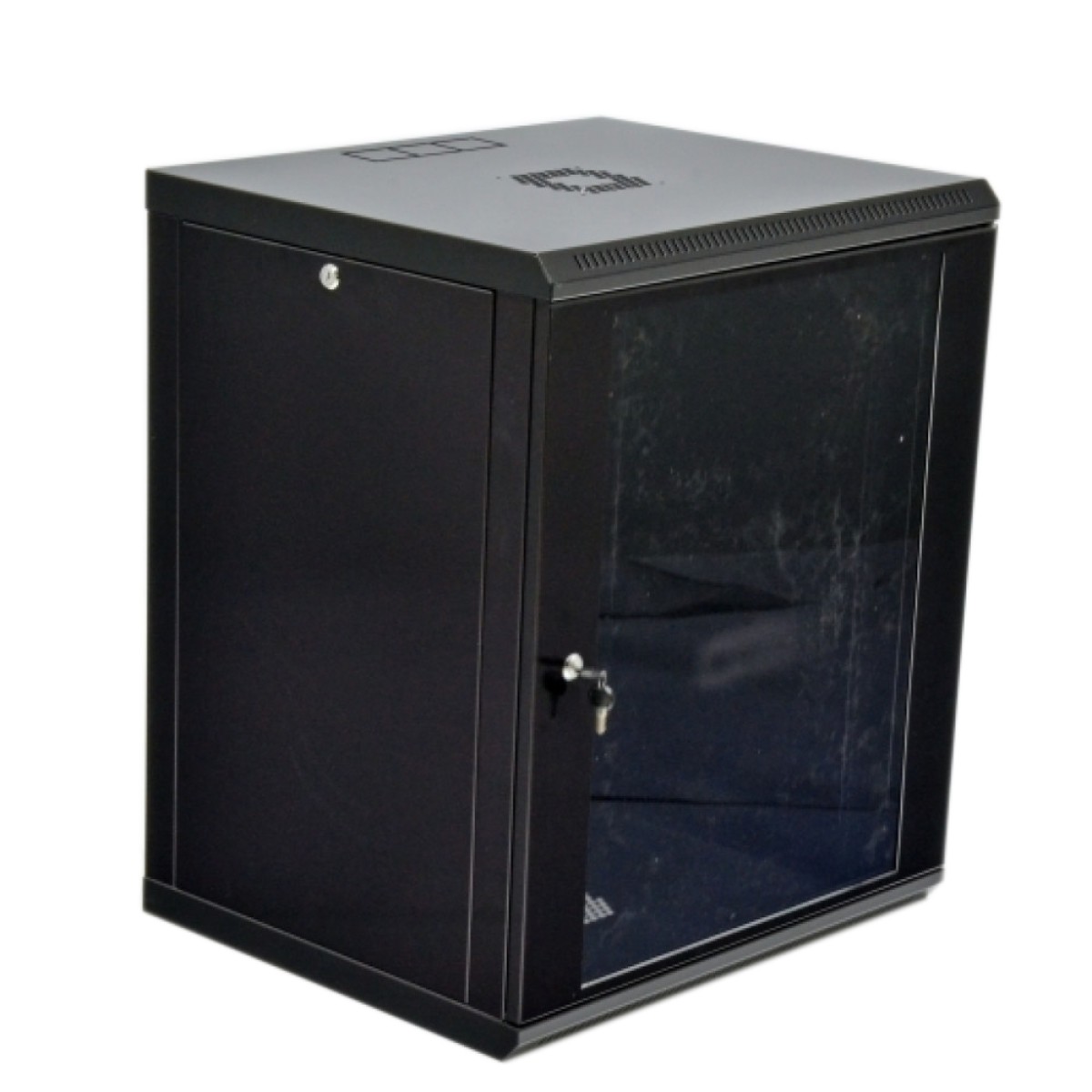Шкаф 15U, 600х600х773 мм (Ш*Г*В), эконом, акриловое стекло, черный (UA-MGSWL156B) 256_256.jpg