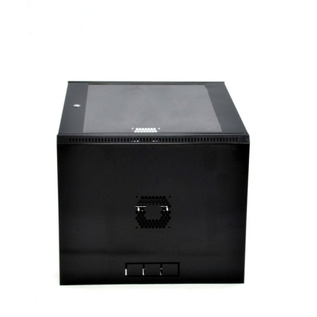 Шкаф 15U, 600х600х773 мм (Ш*Г*В), эконом, акриловое стекло, черный (UA-MGSWL156B) 98_98.jpg - фото 3