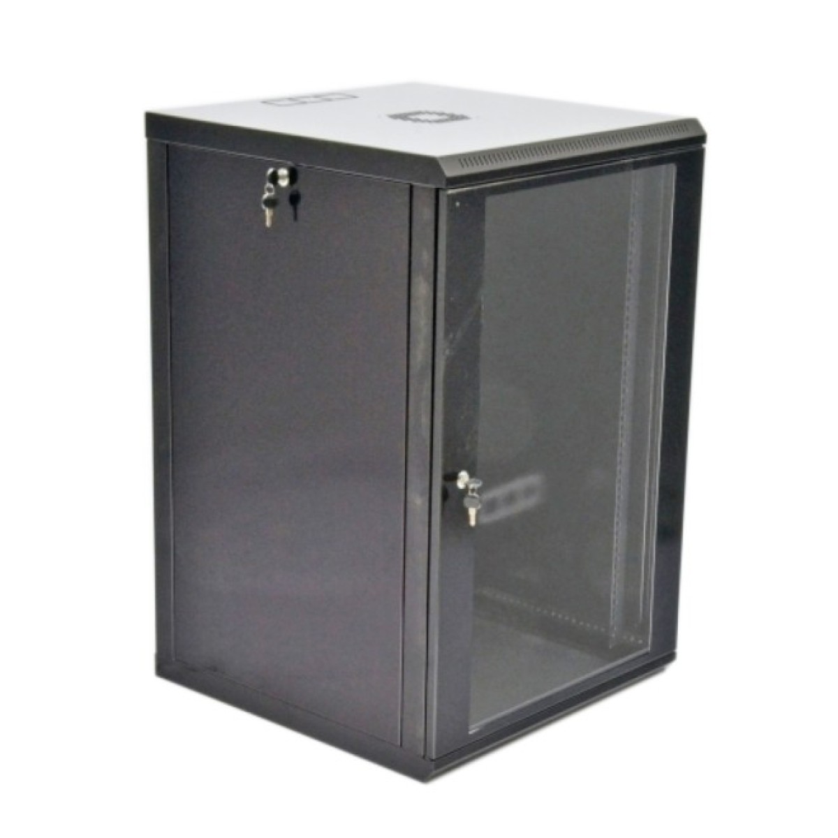 Шкаф 18U, 600х600х907 мм (Ш*Г*В), эконом, акриловое стекло, черный (UA-MGSWL186B) 256_256.jpg
