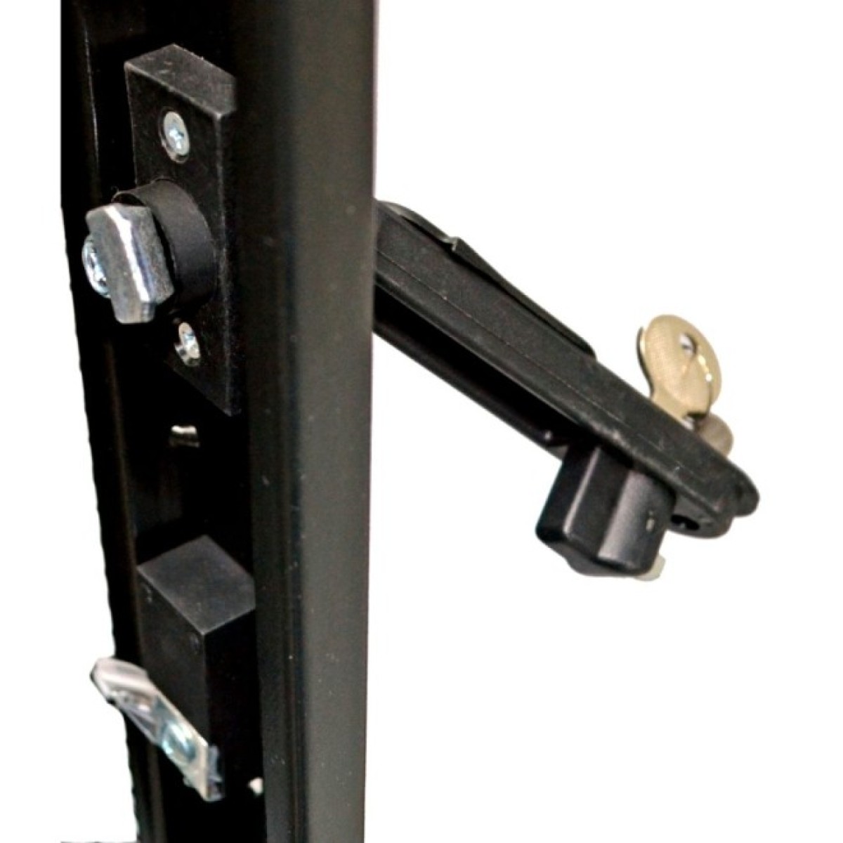 Шкаф 19" 45U, 610х1055 мм (Ш*Г), черный, перфорированные двери (66%) (UA-MGSE45610MPB) 98_98.jpg - фото 4