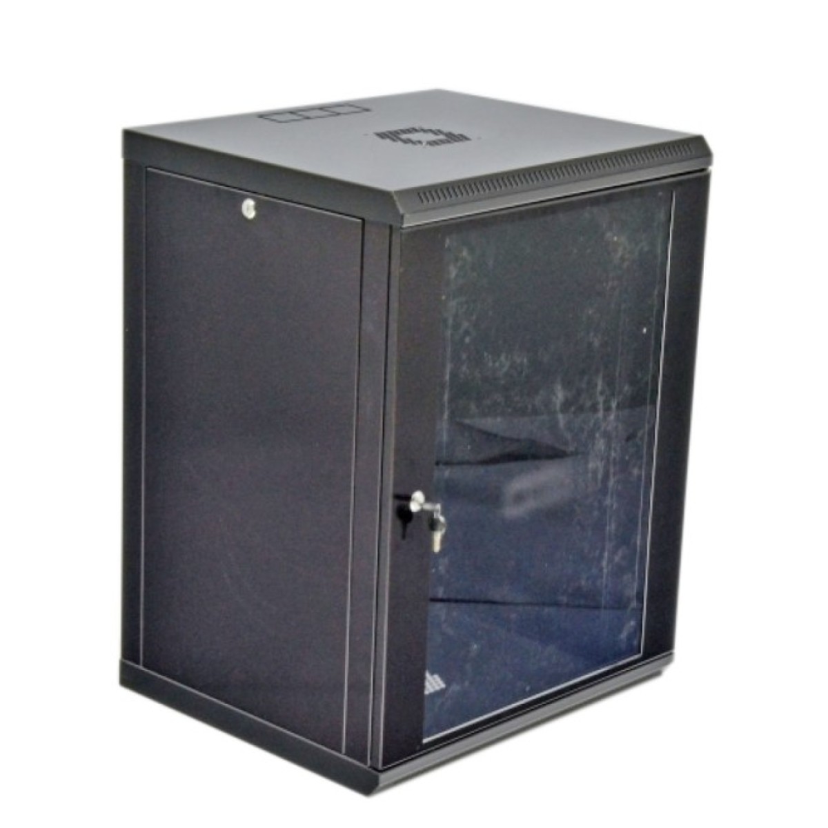 Шкаф 15U, 600х500х773 мм (Ш*Г*В), эконом, акриловое стекло, черный (UA-MGSWL155B) 256_256.jpg