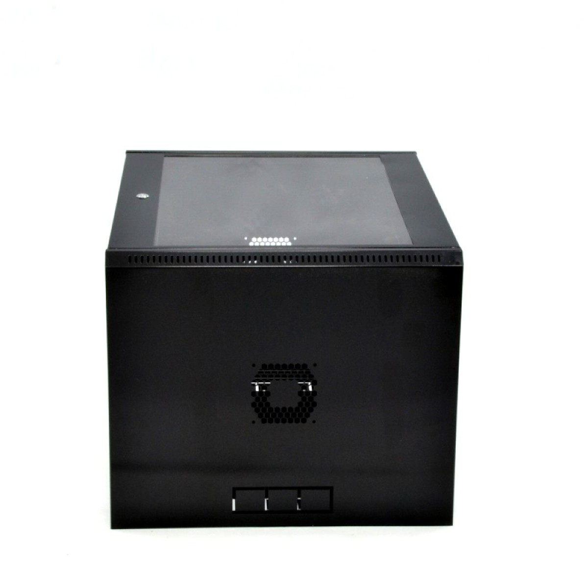 Шкаф 15U, 600х500х773 мм (Ш*Г*В), эконом, акриловое стекло, черный (UA-MGSWL155B) 98_98.jpg - фото 3