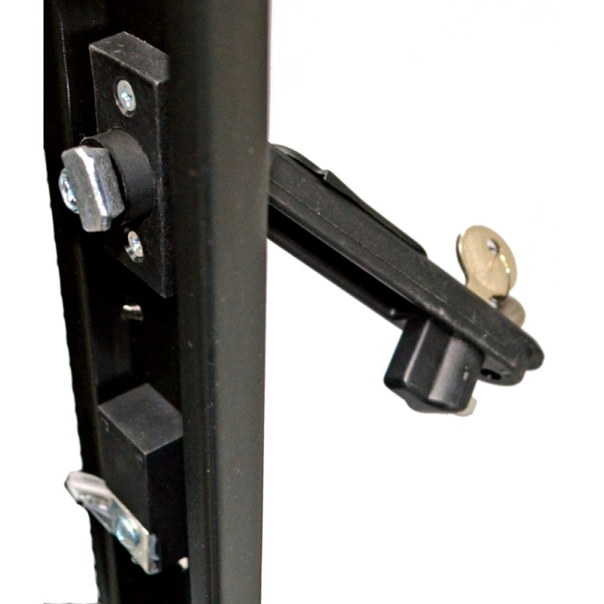 Шкаф 19" 42U, 610х1055 мм (Ш*Г), черный, перфорированные двери (66%) (UA-MGSE42610MPB) 98_98.jpg - фото 4