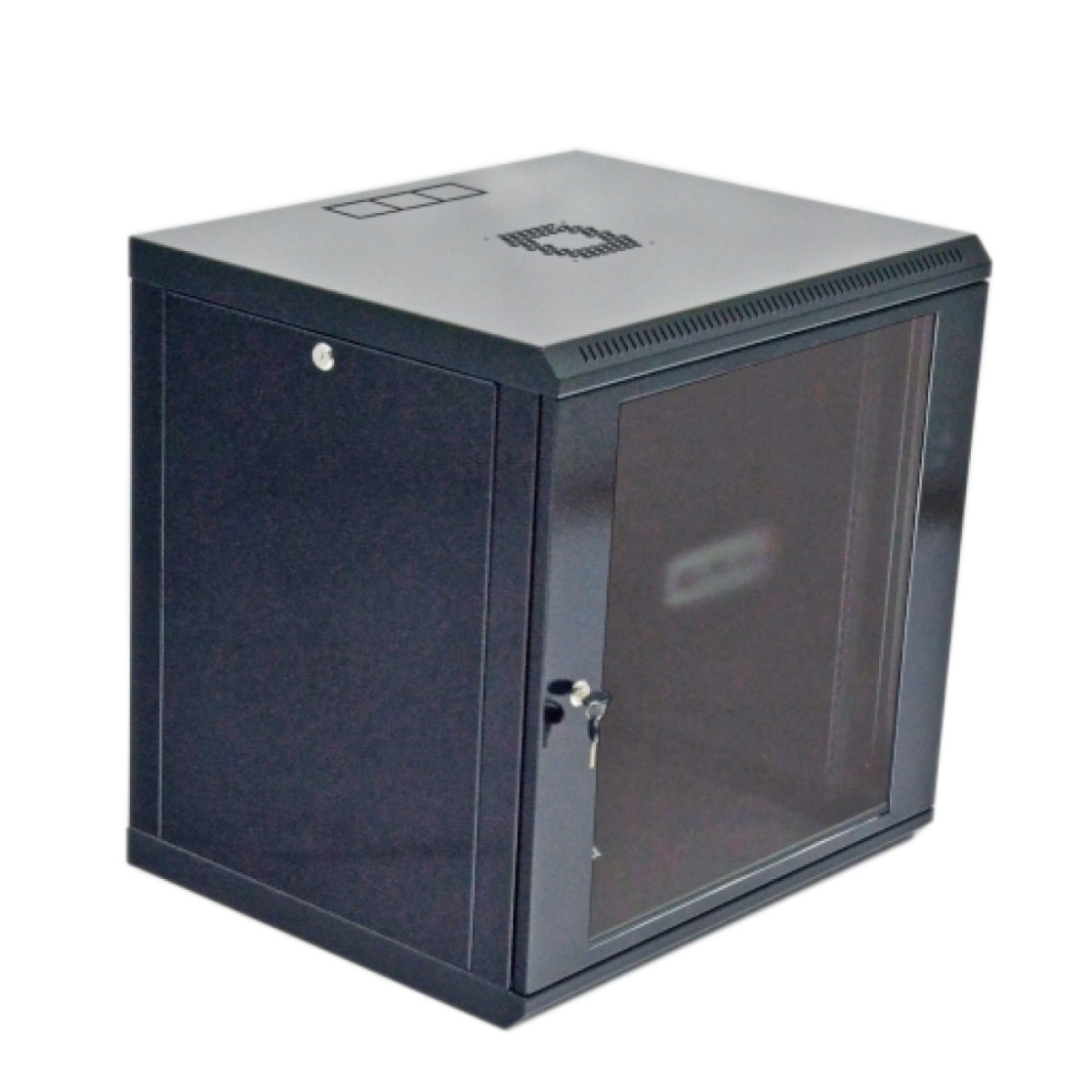 Шкаф 12U, 600х600х640 мм (Ш*Г*В), эконом, акриловое стекло, черный (UA-MGSWL126B) 256_256.jpg
