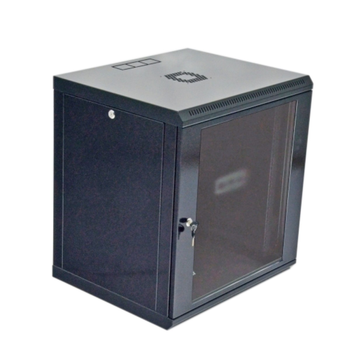 Шкаф 12U, 600х500х640 мм (Ш*Г*В), эконом, акриловое стекло, черный (UA-MGSWL125B) 256_256.jpg