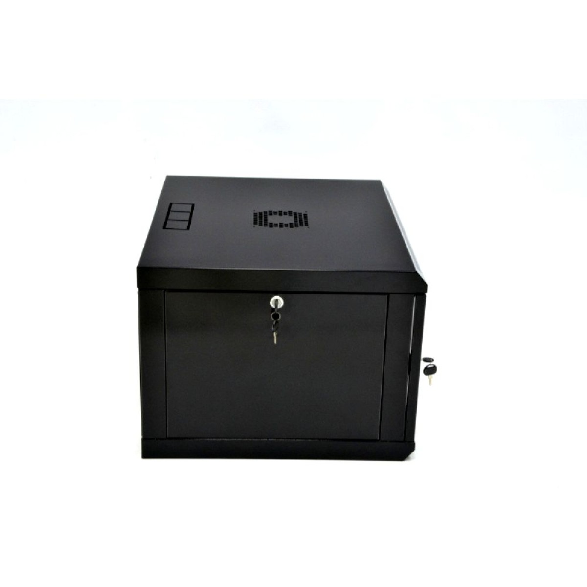 Шкаф 6U, 600х500х373 мм (Ш*Г*В), эконом, акриловое стекло, черный (UA-MGSWL65B) 98_98.jpg - фото 4