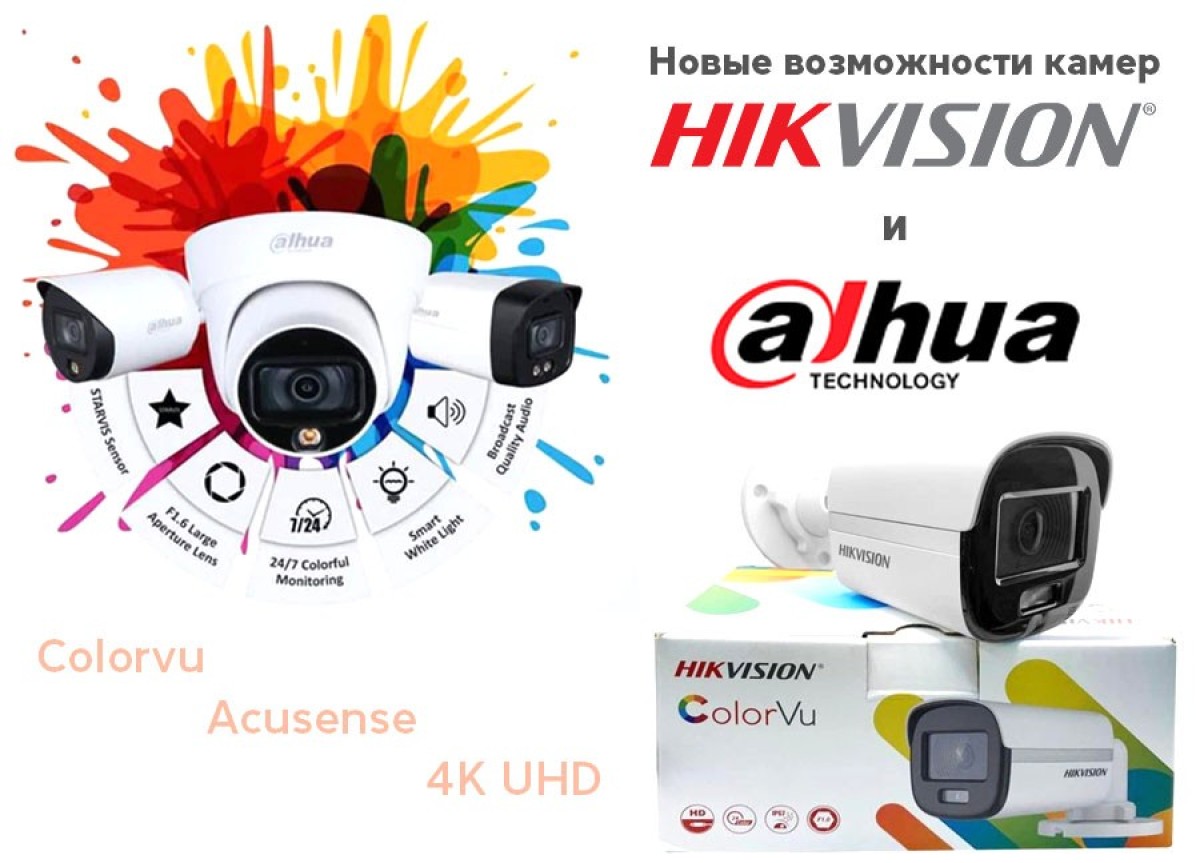 Новые возможности камер Dahua и Hikvision - фото 1
