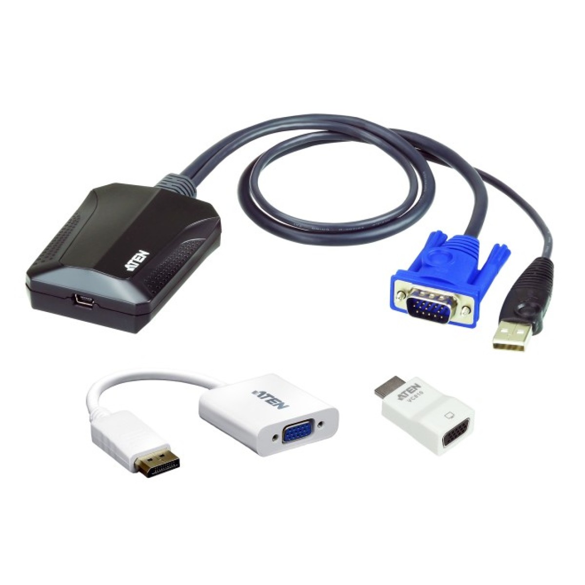 USB-адаптер консоли на базе ноутбука (комплект) ATEN CV211CP 256_256.jpg