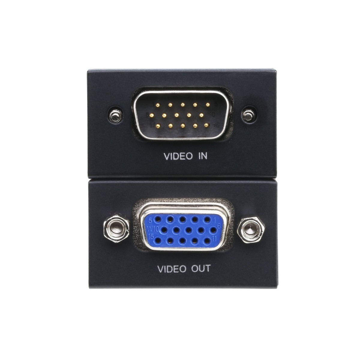 Міні відеоподовжувач по кабелю Cat 5 звуку, VGA (1280 x 1024@150м) ATEN VE022 98_98.jpg - фото 2