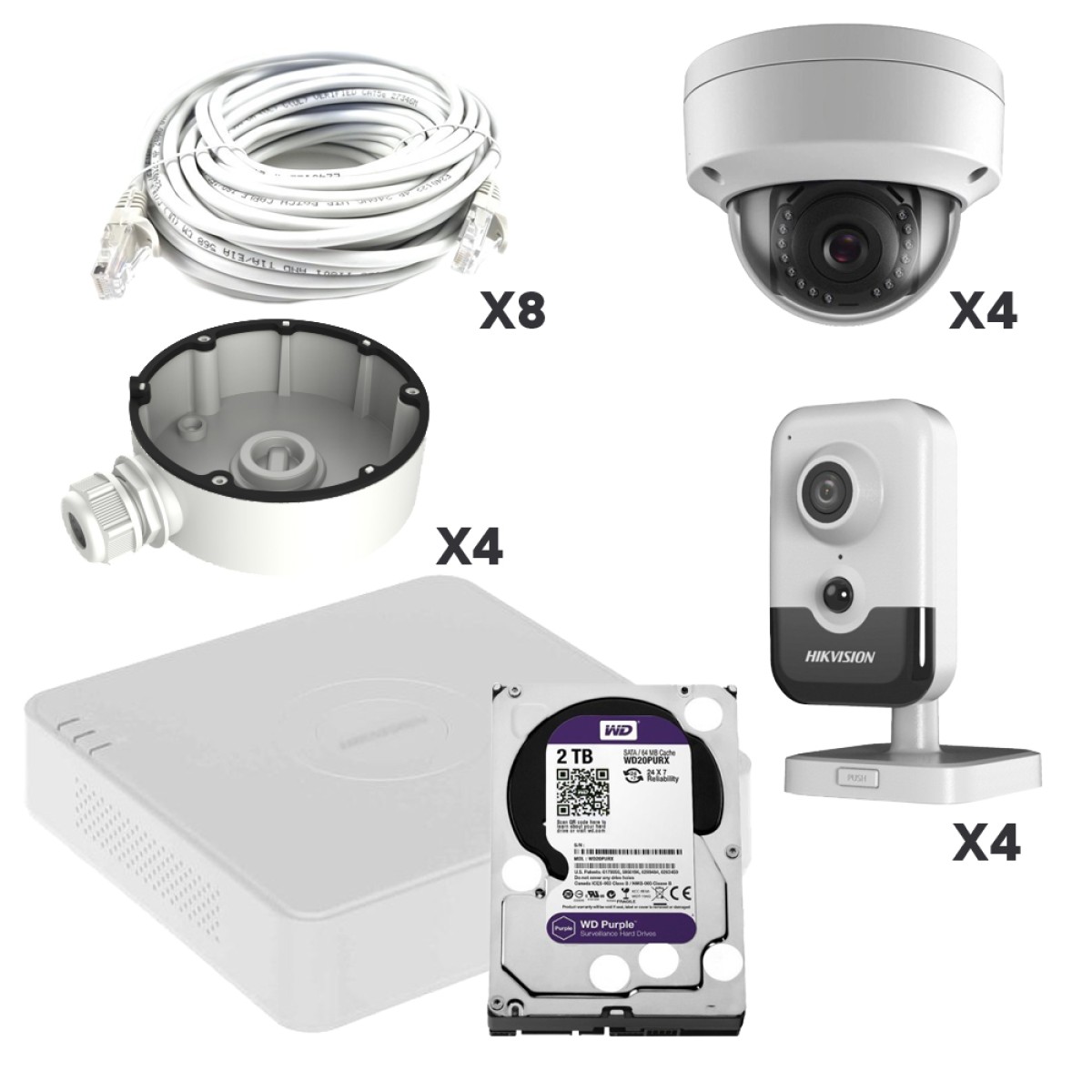 Комплект видеонаблюдения для офиса на 8 камер с возможностью записи на 4 камерах 256_256.jpg