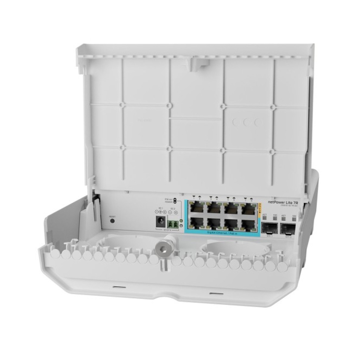 Коммутатор MikroTik Cloud Smart Switch netPower Lite 7R (CSS610-1Gi-7R-2S+OUT) 256_256.jpg