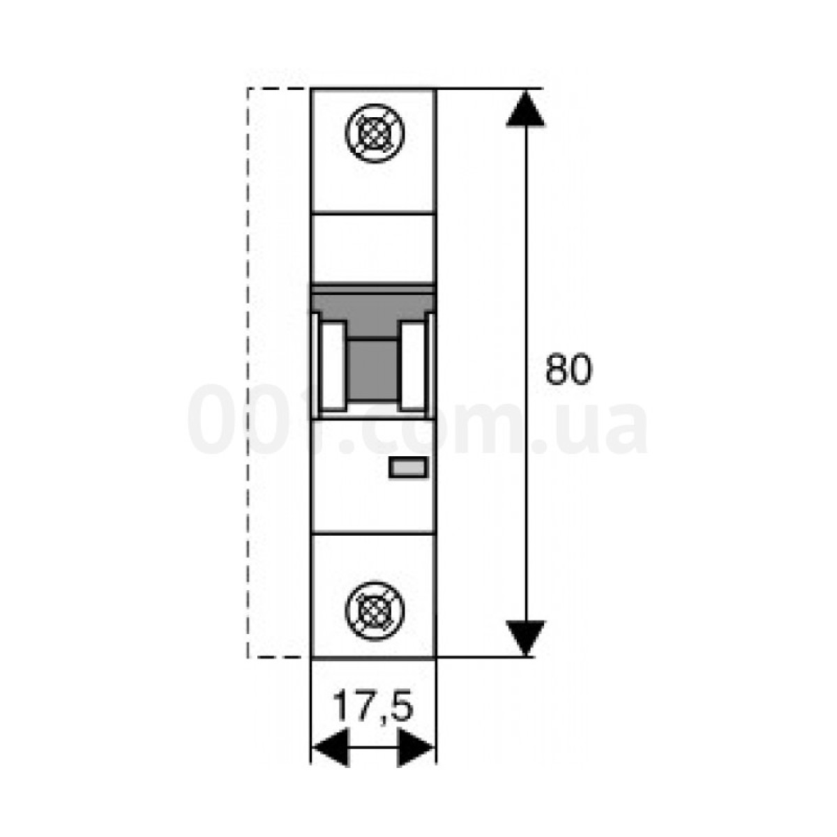Автоматичний вимикач PL6-C20/1 1P 20 А х-ка C, Eaton (Moeller) 98_98.jpg - фото 2