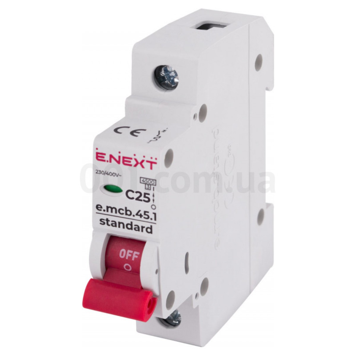 Автоматичний вимикач e.mcb.stand.45.1.C25, 1P 25 А характеристика C, E.NEXT 256_256.jpg