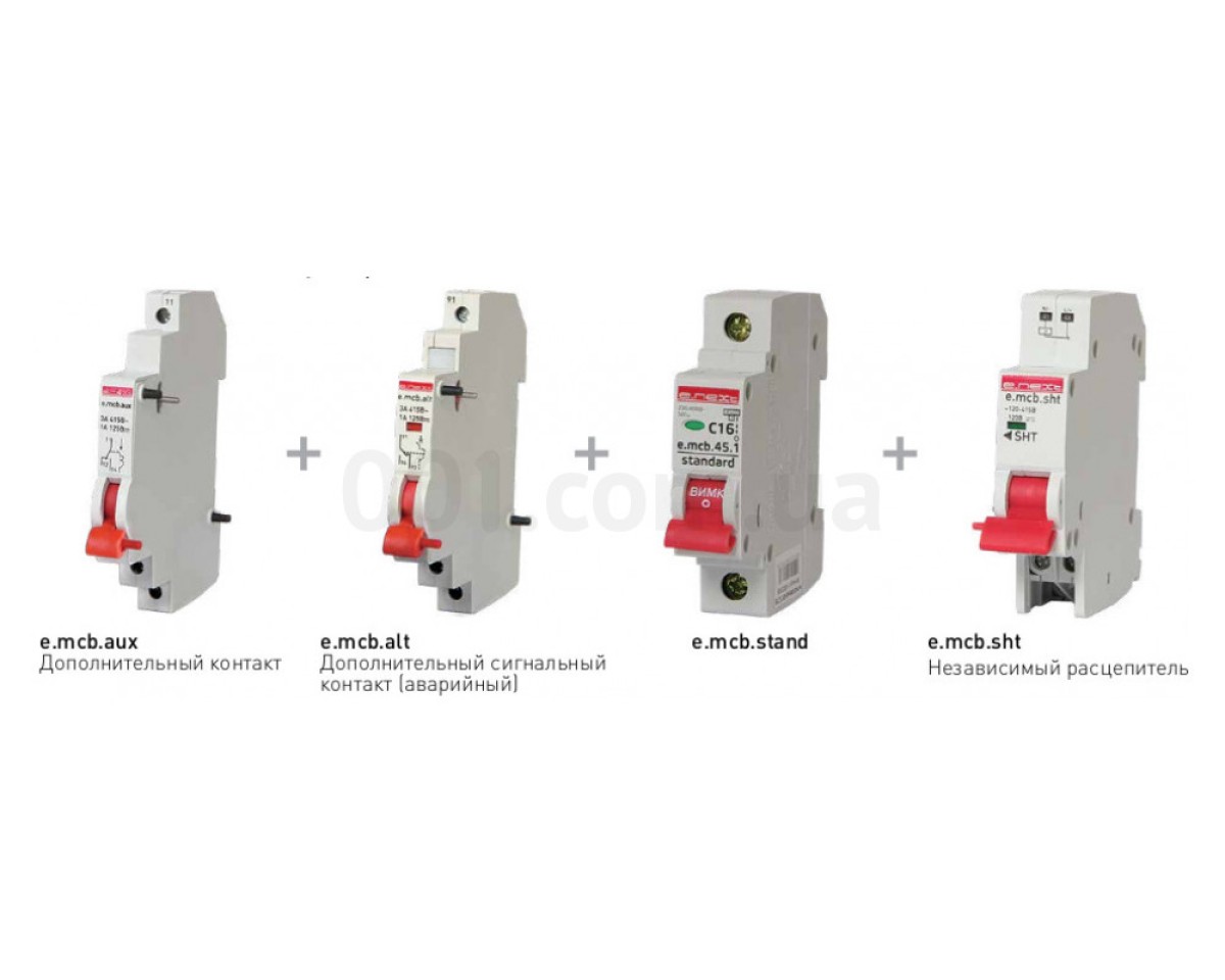 Автоматический выключатель e.mcb.stand.45.4.C16, 4P 16 А характеристика C, E.NEXT 98_78.jpg - фото 3