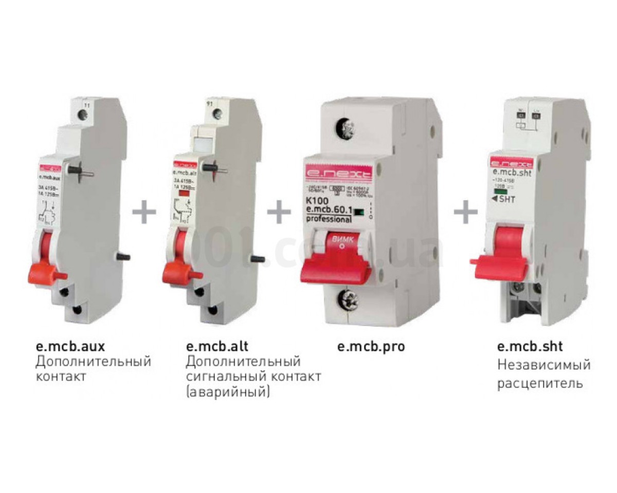 Автоматический выключатель e.mcb.pro.60.1.K 100 new, 1P 100 А характеристика K, E.NEXT 98_78.jpg - фото 7