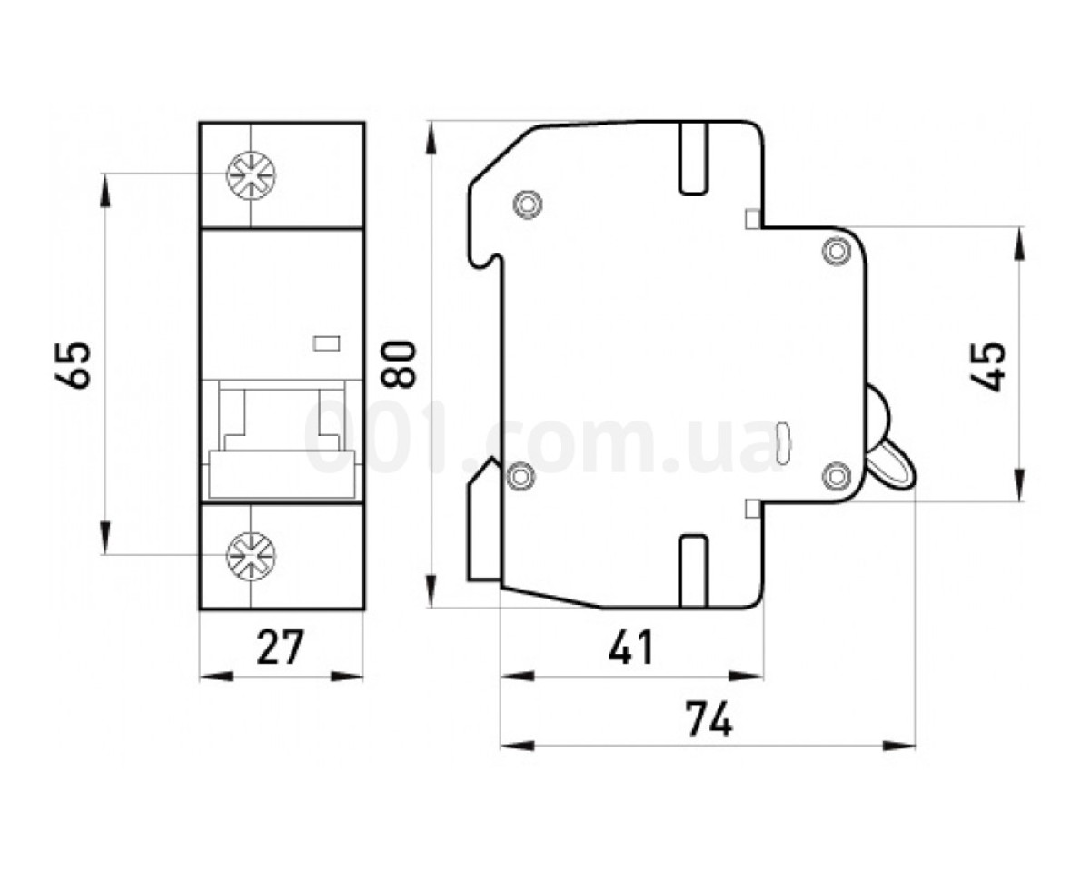 Автоматический выключатель e.mcb.pro.60.1.K 125 new, 1P 125 А характеристика K, E.NEXT 98_78.jpg - фото 5