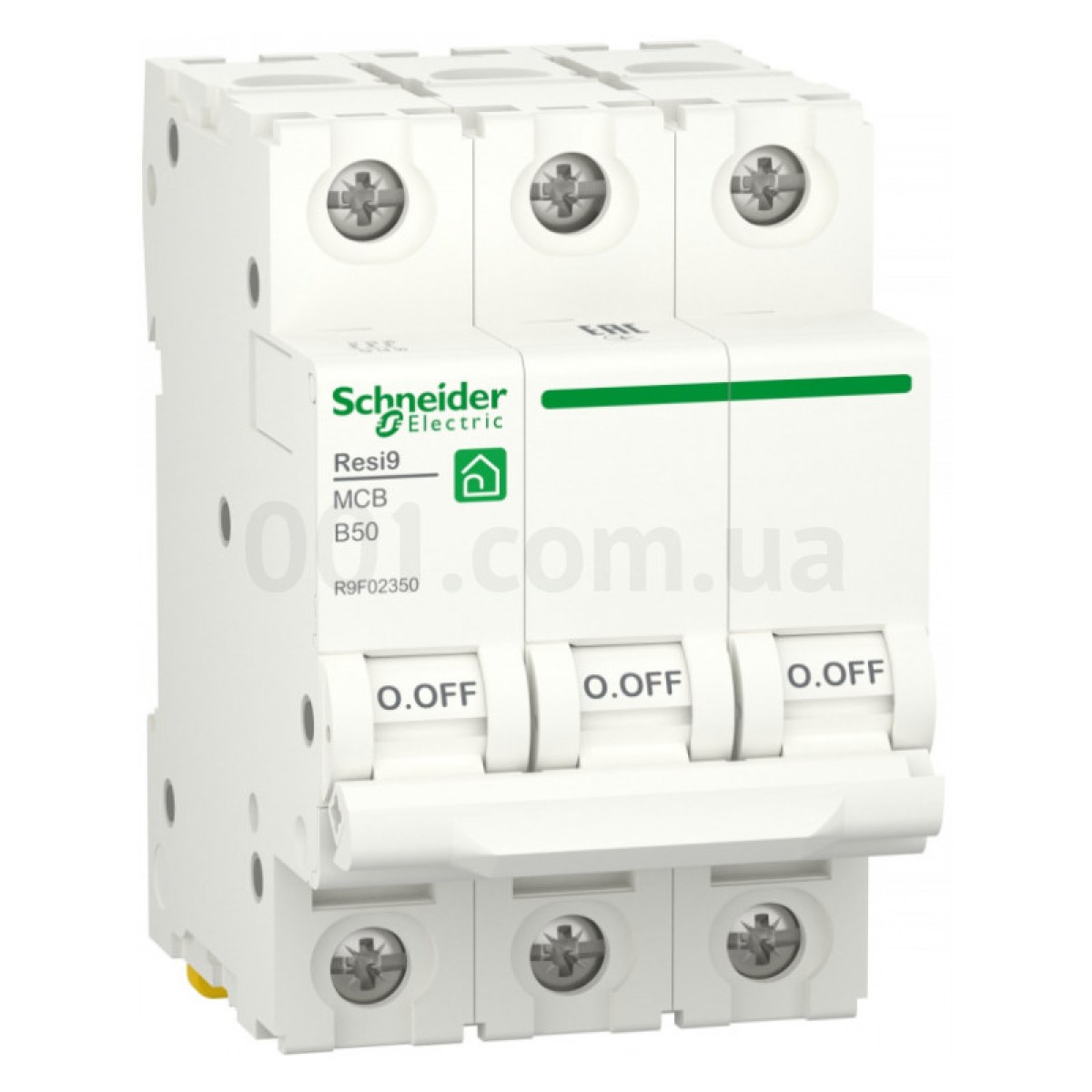 Автоматичний вимикач RESI9 6kA 3P 50A В, Schneider Electric 98_98.jpg - фото 1