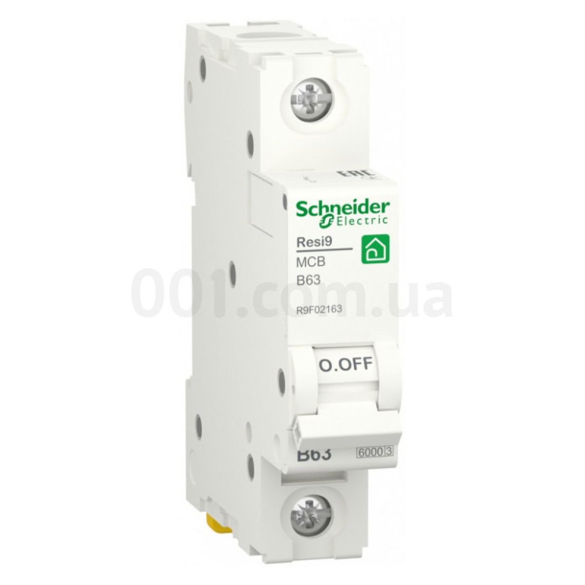 Автоматичний вимикач RESI9 6kA 1P 63A В, Schneider Electric 98_98.jpg - фото 1