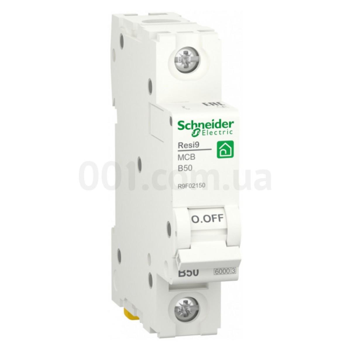 Автоматичний вимикач RESI9 6kA 1P 50A В, Schneider Electric 98_98.jpg - фото 1